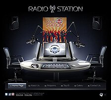 Radio Station, best flash templates, id 300802280